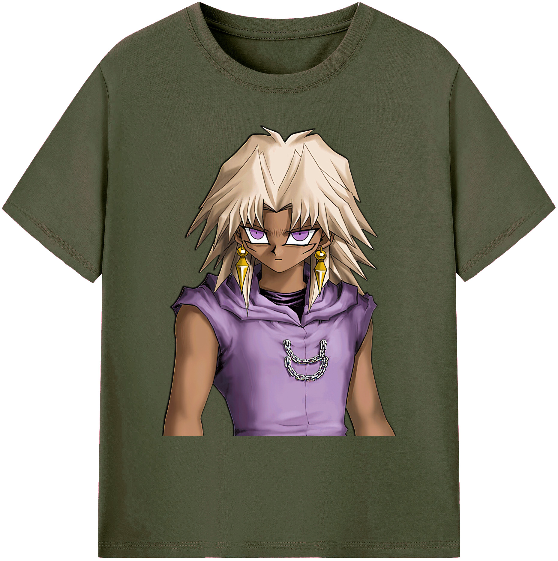 （画像用） 遊☆戯☆王 Yu-Gi-Oh! 綿100％ メンズ半袖Tシャツ｜肌触りやわらか＆通気性